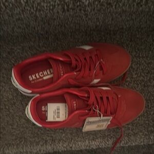 Skechers Men's Red Sneakers